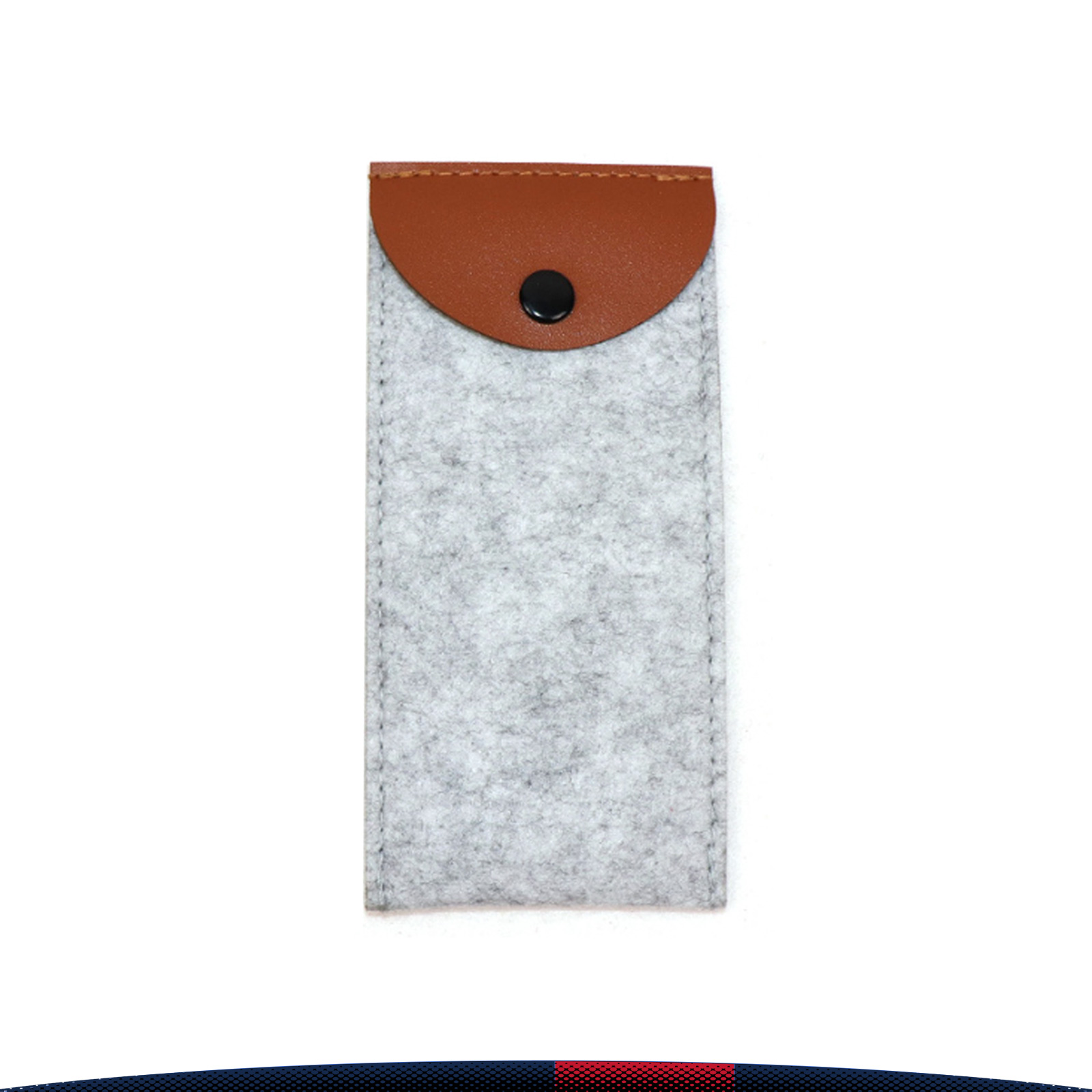 Eyvia Felt Two-Tone Eyeglasses Pouch 2
