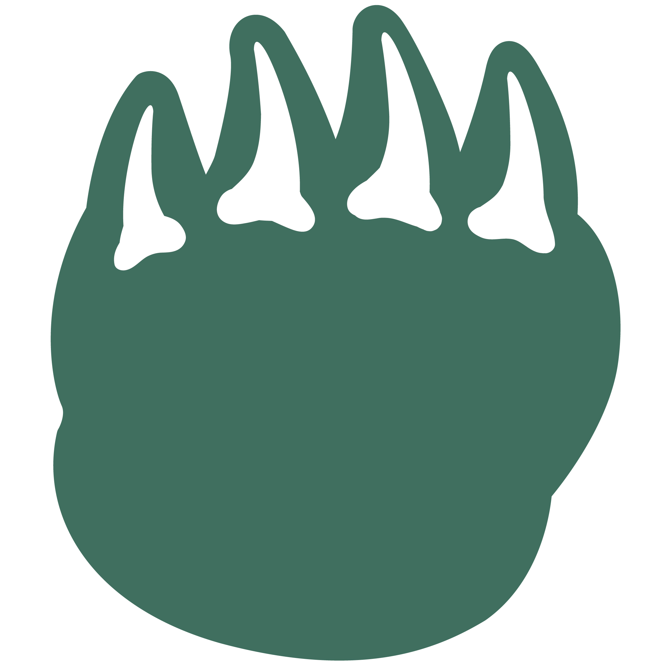 Foam Dragon Claw Mitt 13