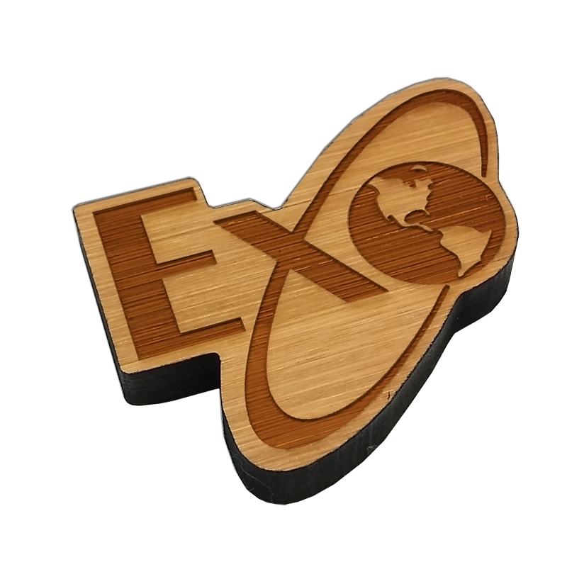 Bamboo Magnet - Laser Etched with Strong Disc Magnet 6