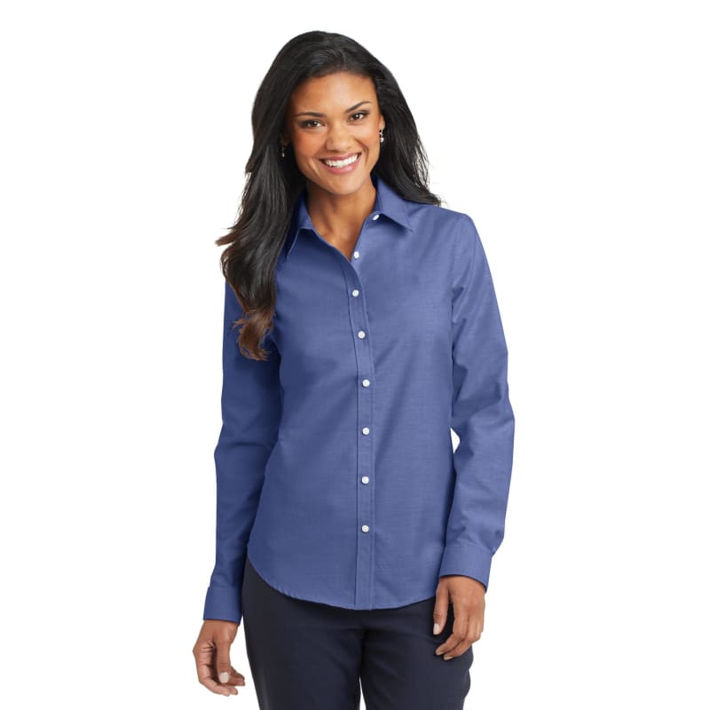 Port Authority Ladies SuperPro Oxford Shirt. 41