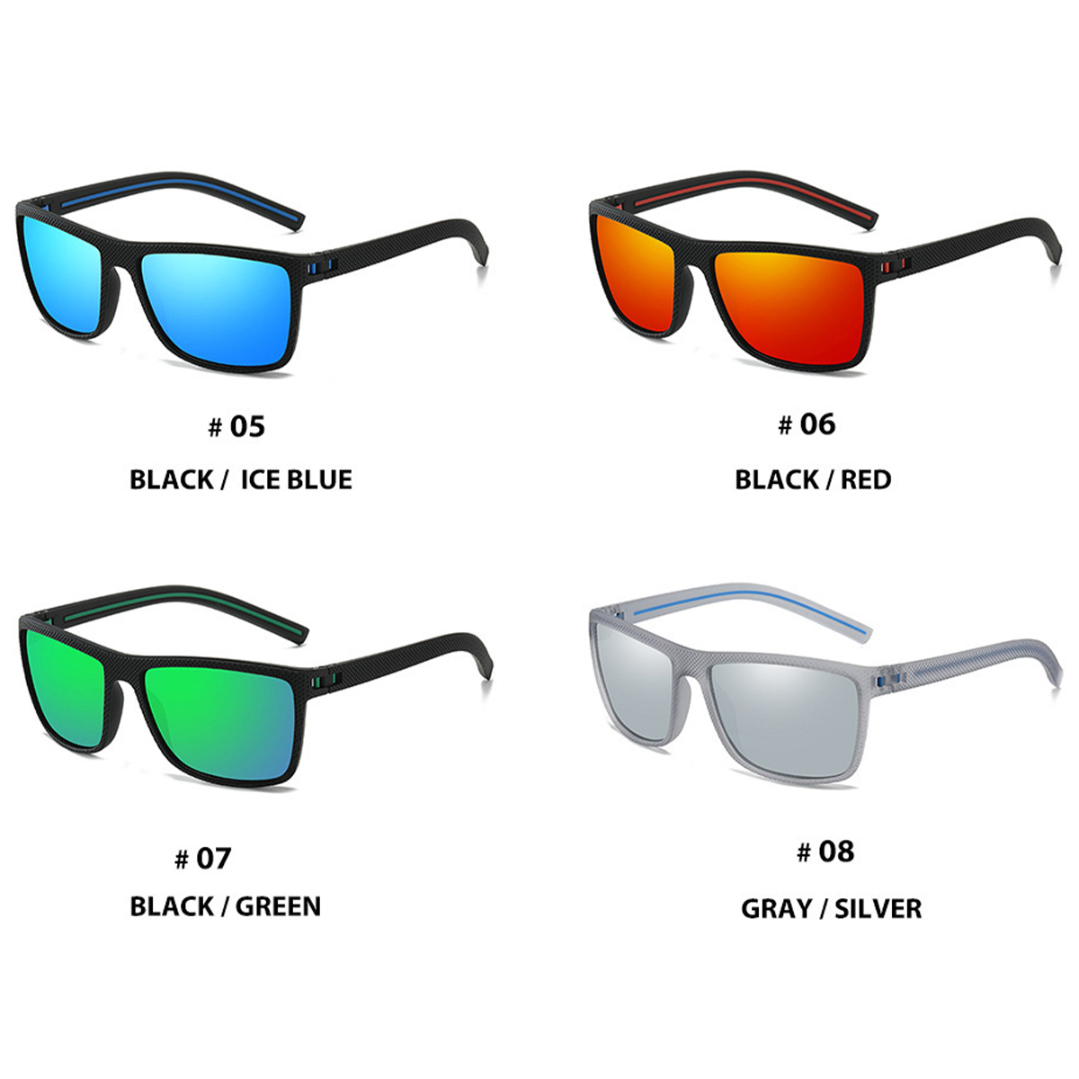 Colorful Outdoor Sports Polarized Sunglasses For Cycling 4