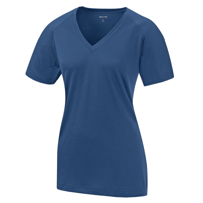 Sport-Tek Women's Ultimate Performance V-Neck. 9