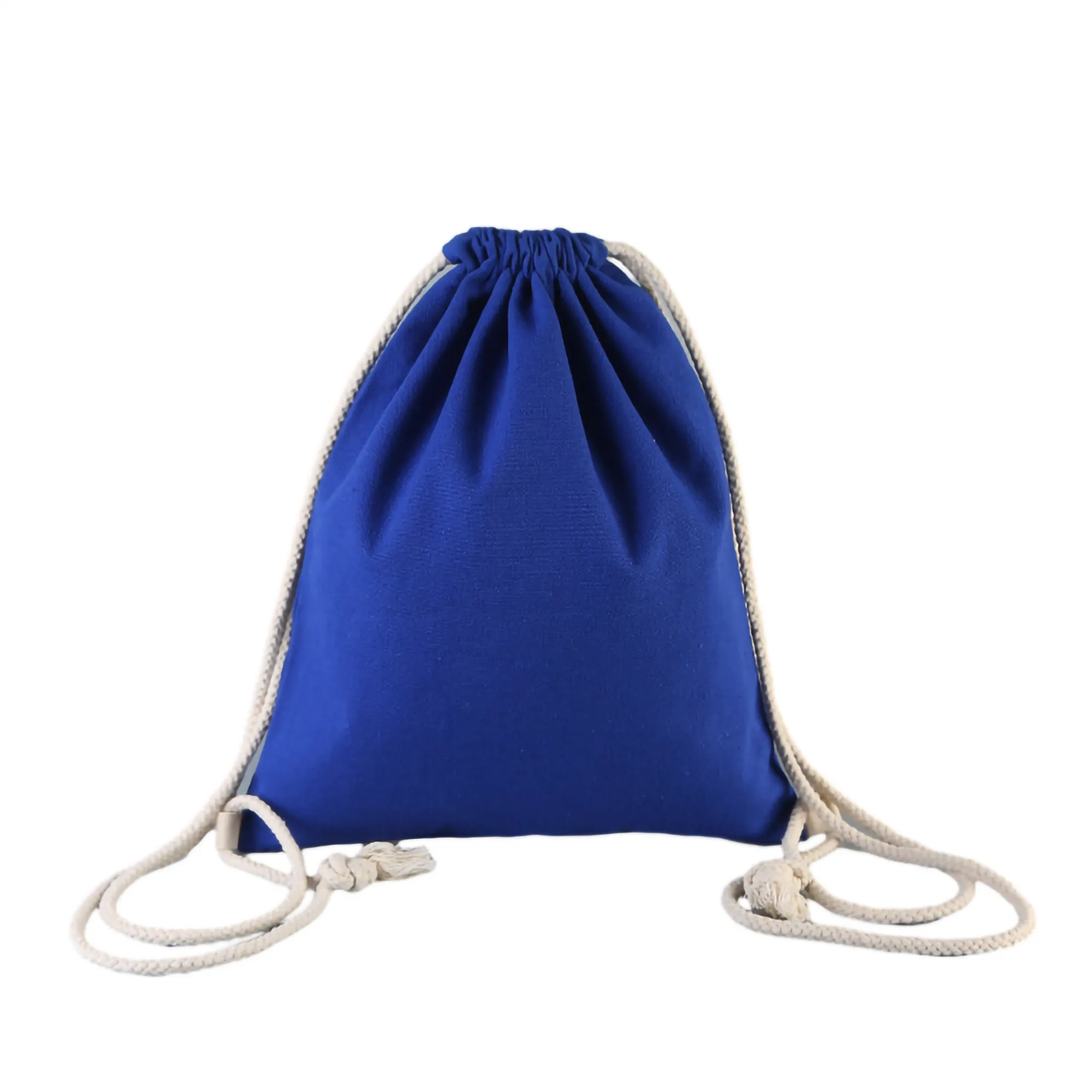 Canvas Drawstring Bag Bundle Pocket MOQ 100PCS 11