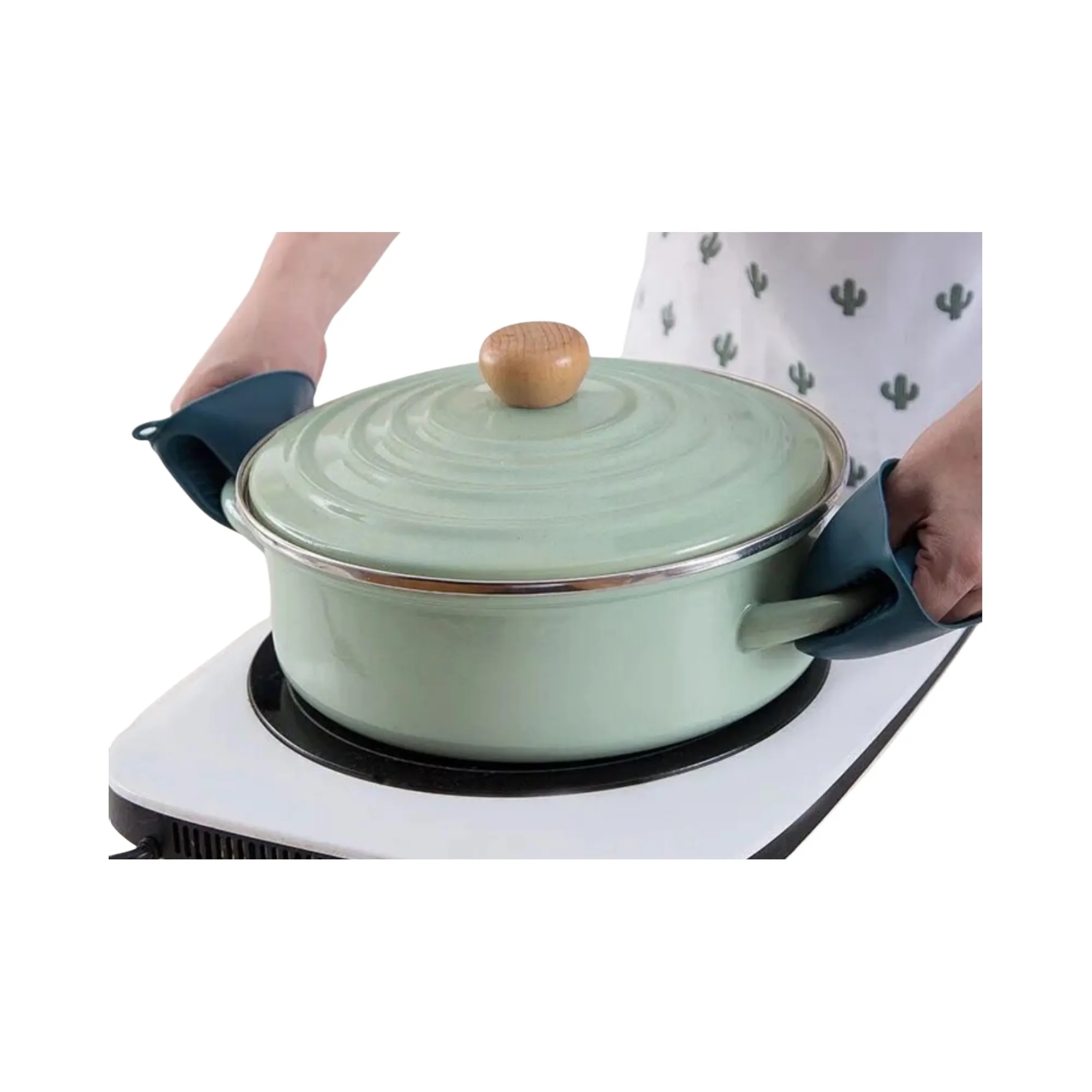 Dish Clip /Anti-Hot Pan Tongs/Silicone Oven Mitts 6