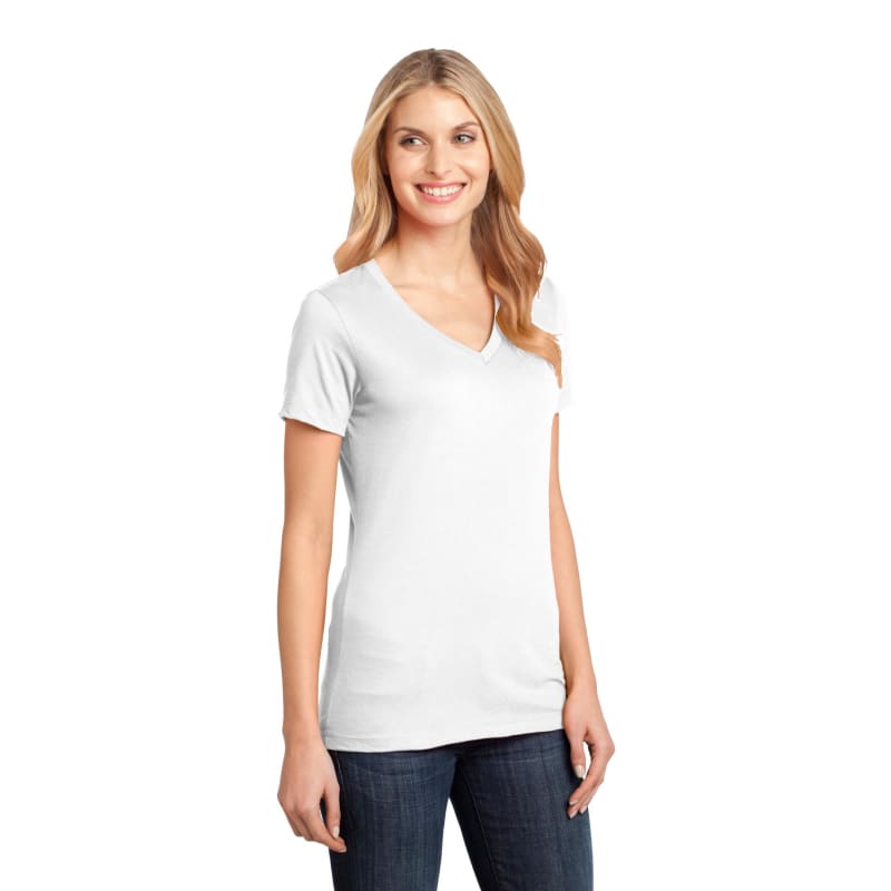 District - Women's Perfect Weight V-Neck Tee. 12