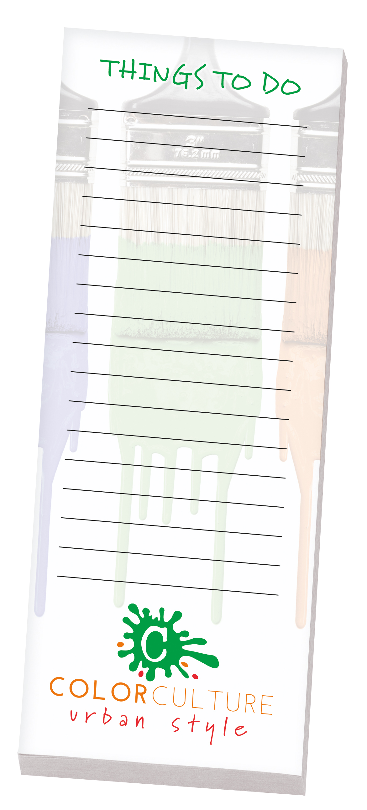 Souvenir® Sticky Note™ 3" x 8" Pad with Magnet, 25 sheet 11