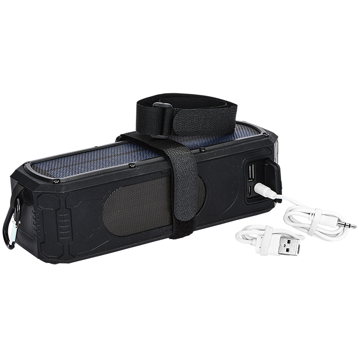 Urban Peak® 9W Solar Bluetooth® Speaker/Power Bank 2