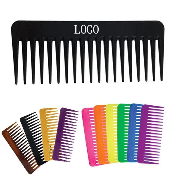 Plastic Wide Teeth Comb 8