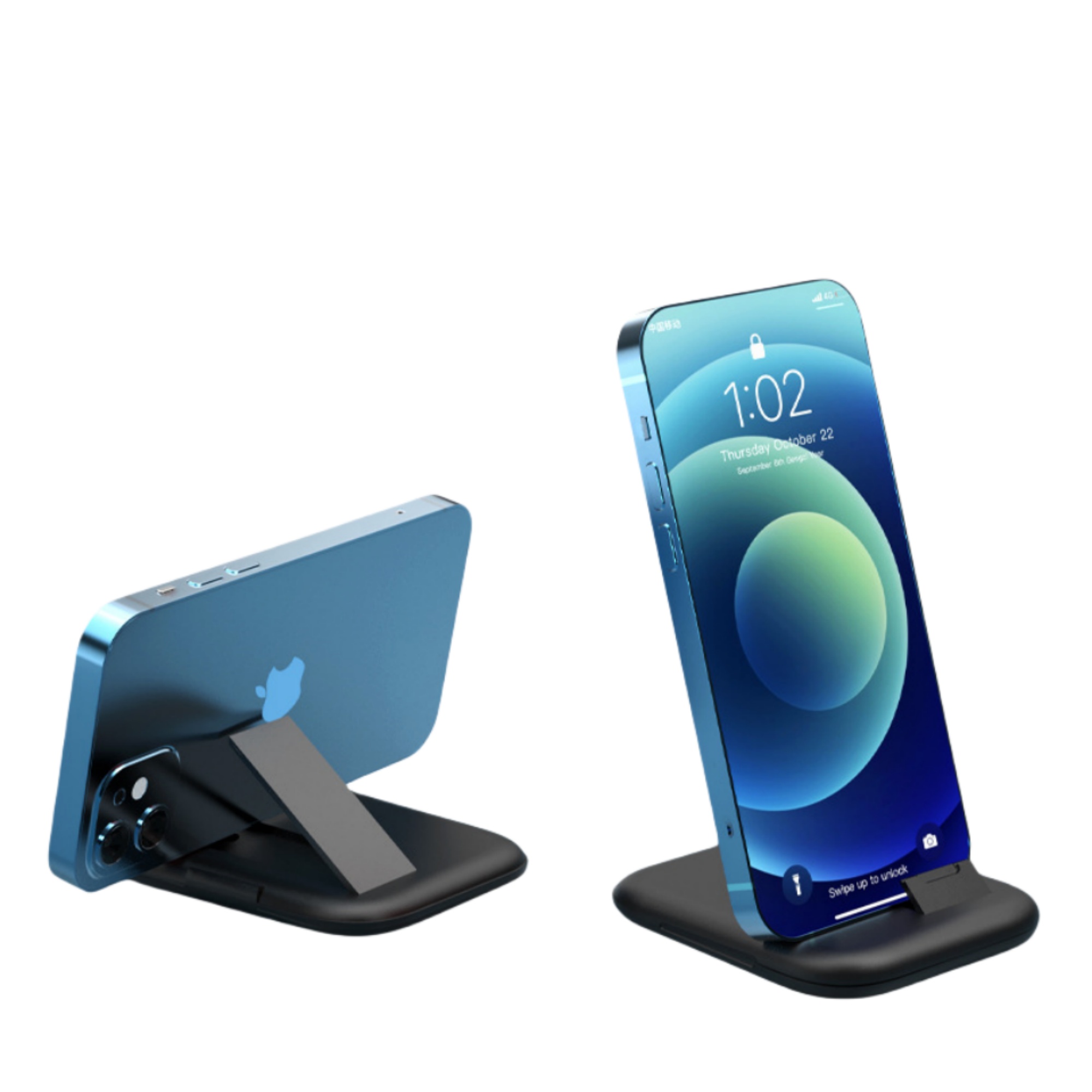 Multi USB Charging Adapter Cable Kit with Makeup Mirror and Phone Stand 8