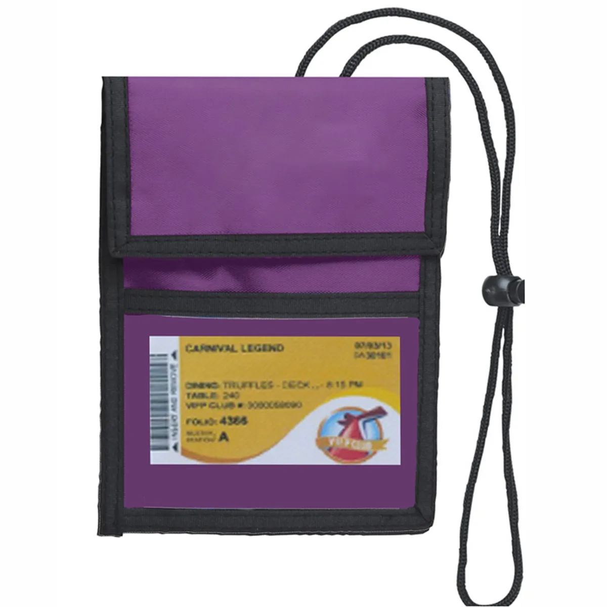 Polyester Lanyard Protector Exhibition Passport Card Holder 9