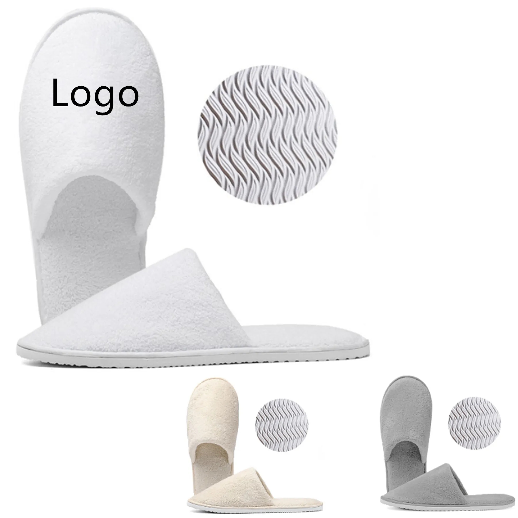 Non Slip Hotel Slippers 4
