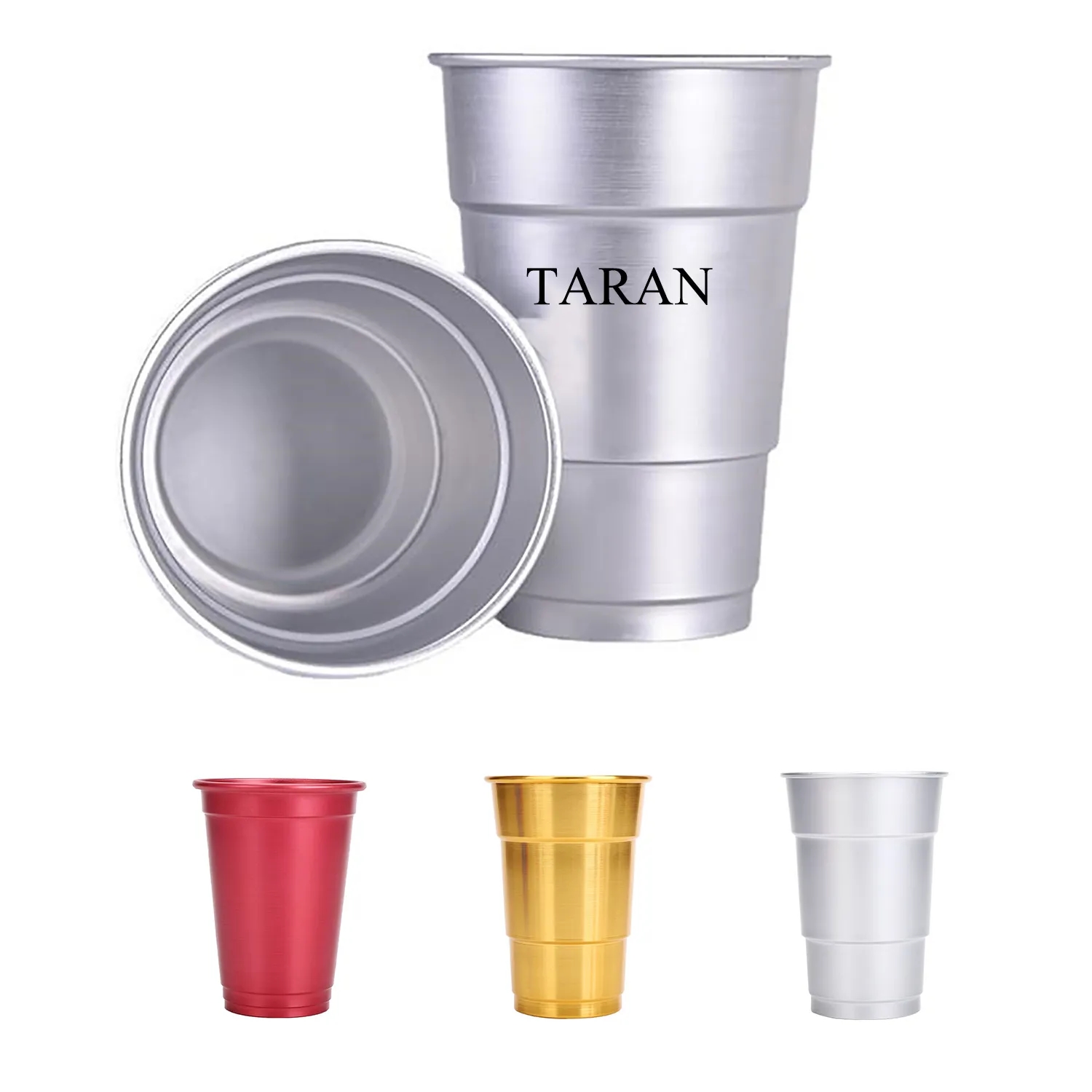 Reusable Disposable Recyclable Aluminum Cup 3