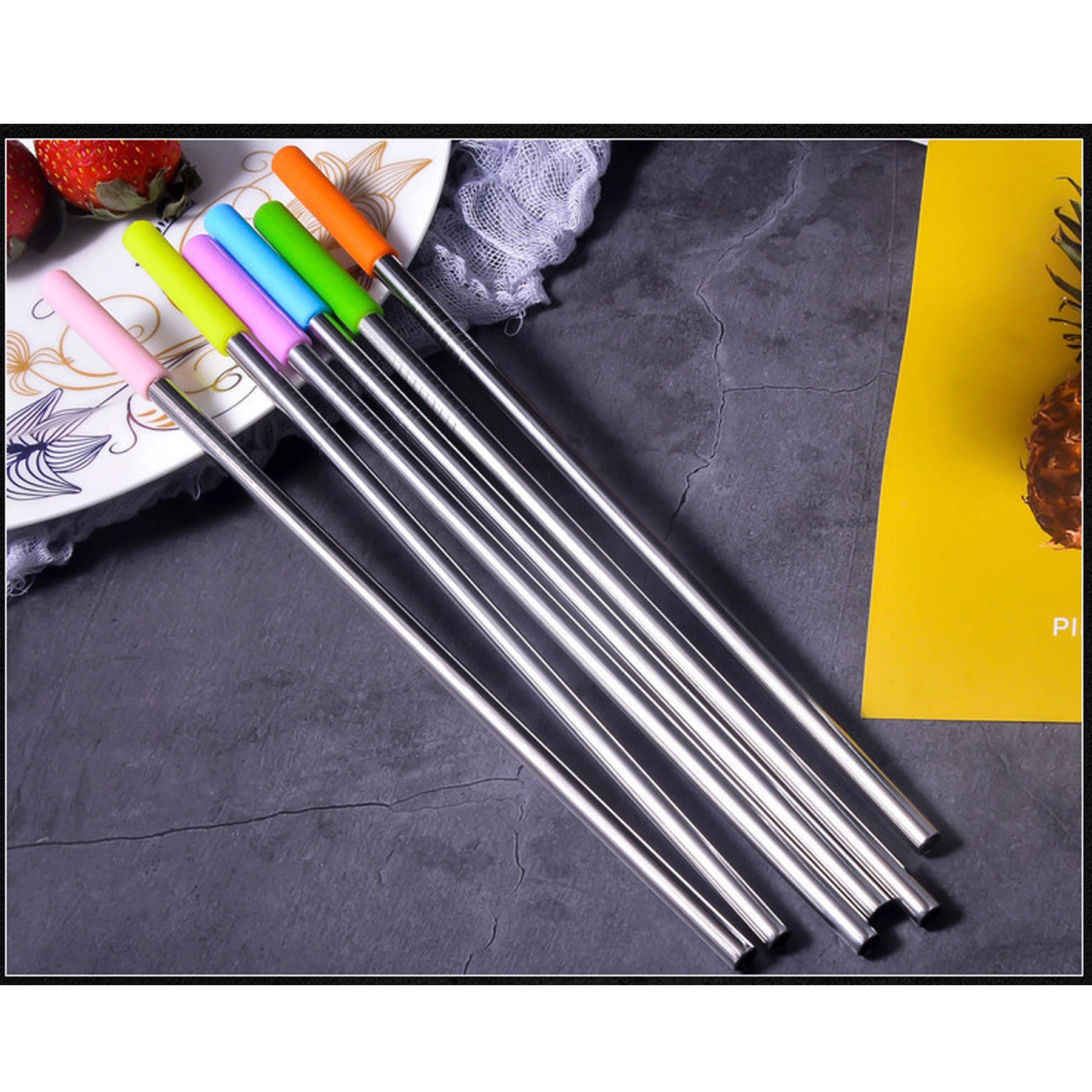 Pro-environment Stainless Steel Straws Kit 9