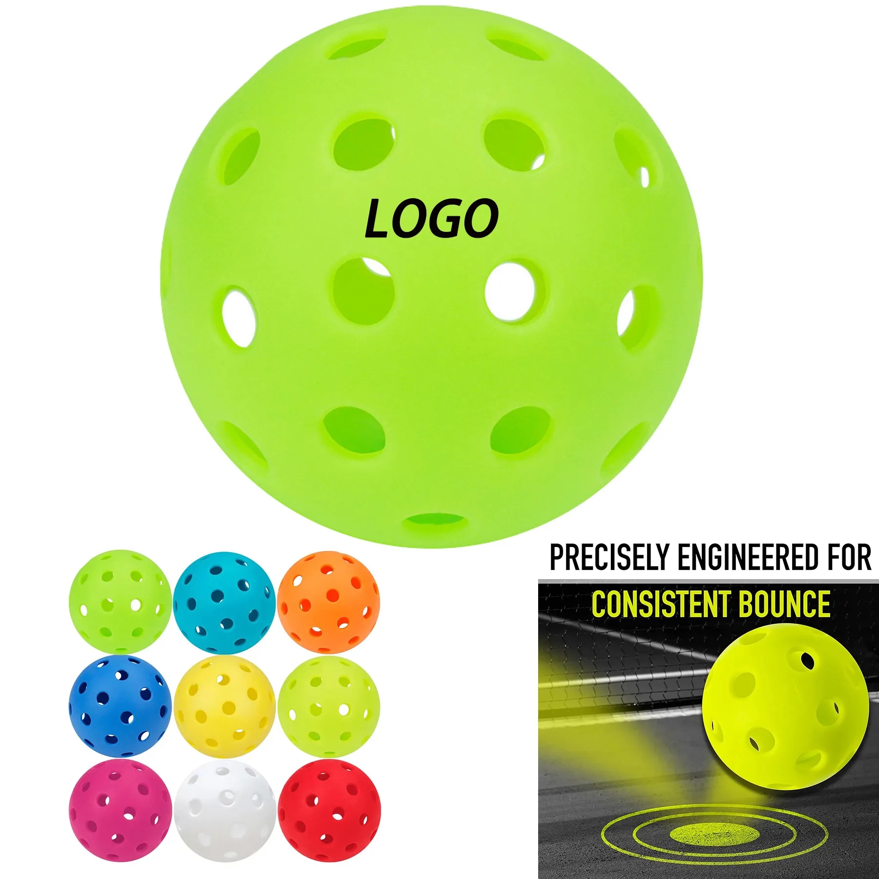 Pickleball Balls Practice Competition Outdoor Sport 3