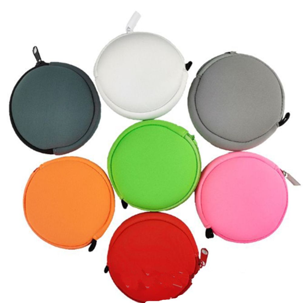 Zippered Neoprene Mini Coin Pouch