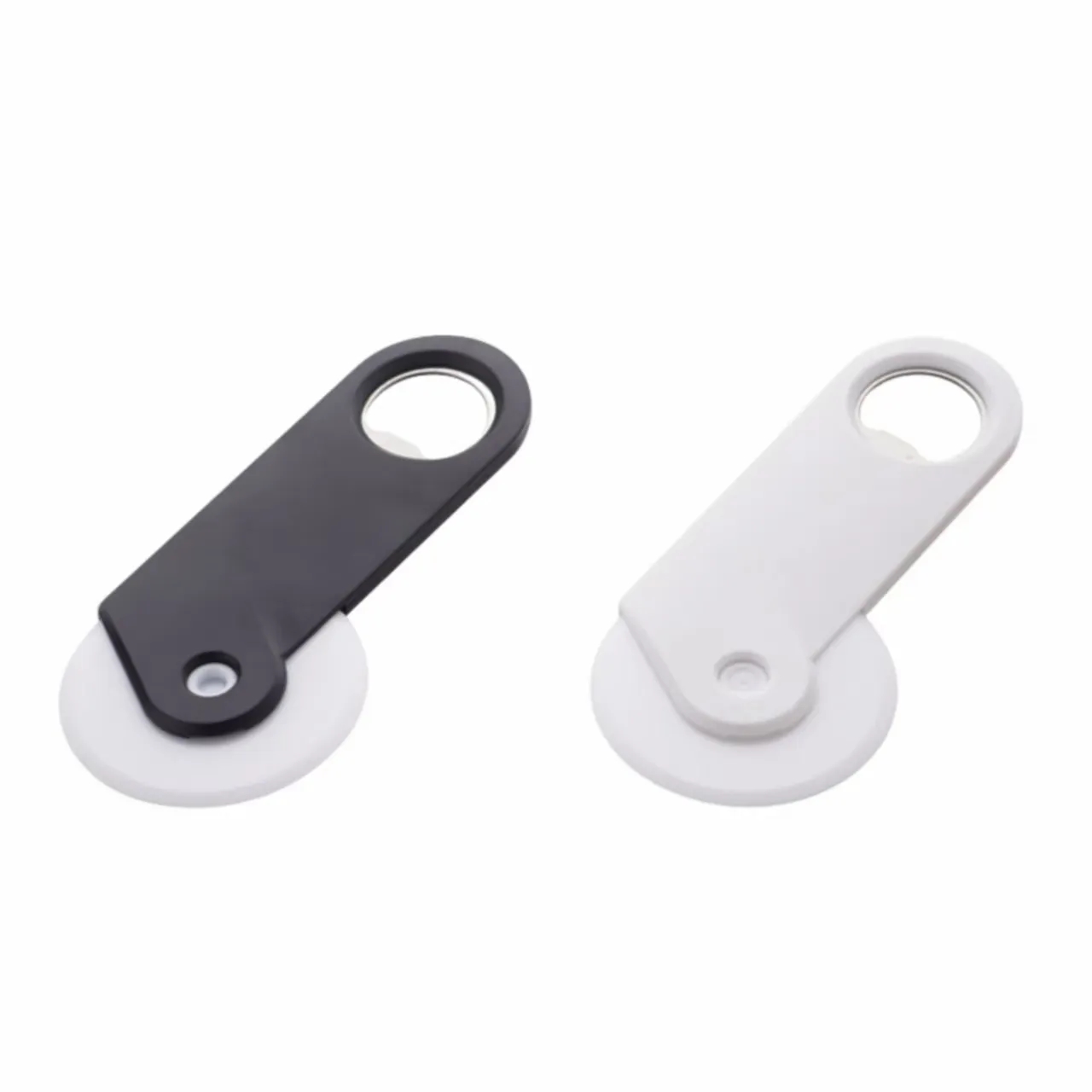 Pizza Cutter Bottle Opener - PP Plastic Baking Tool 3