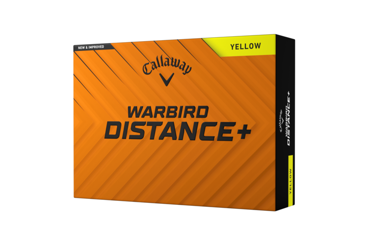 Callaway Warbird Distance+ Golf Balls - Yellow 2