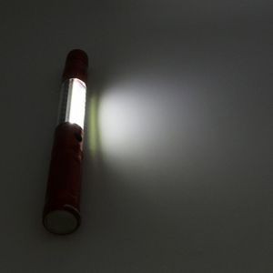 Magnetic Telescope Flashlight With Side Lamp And Adjustable Head 20