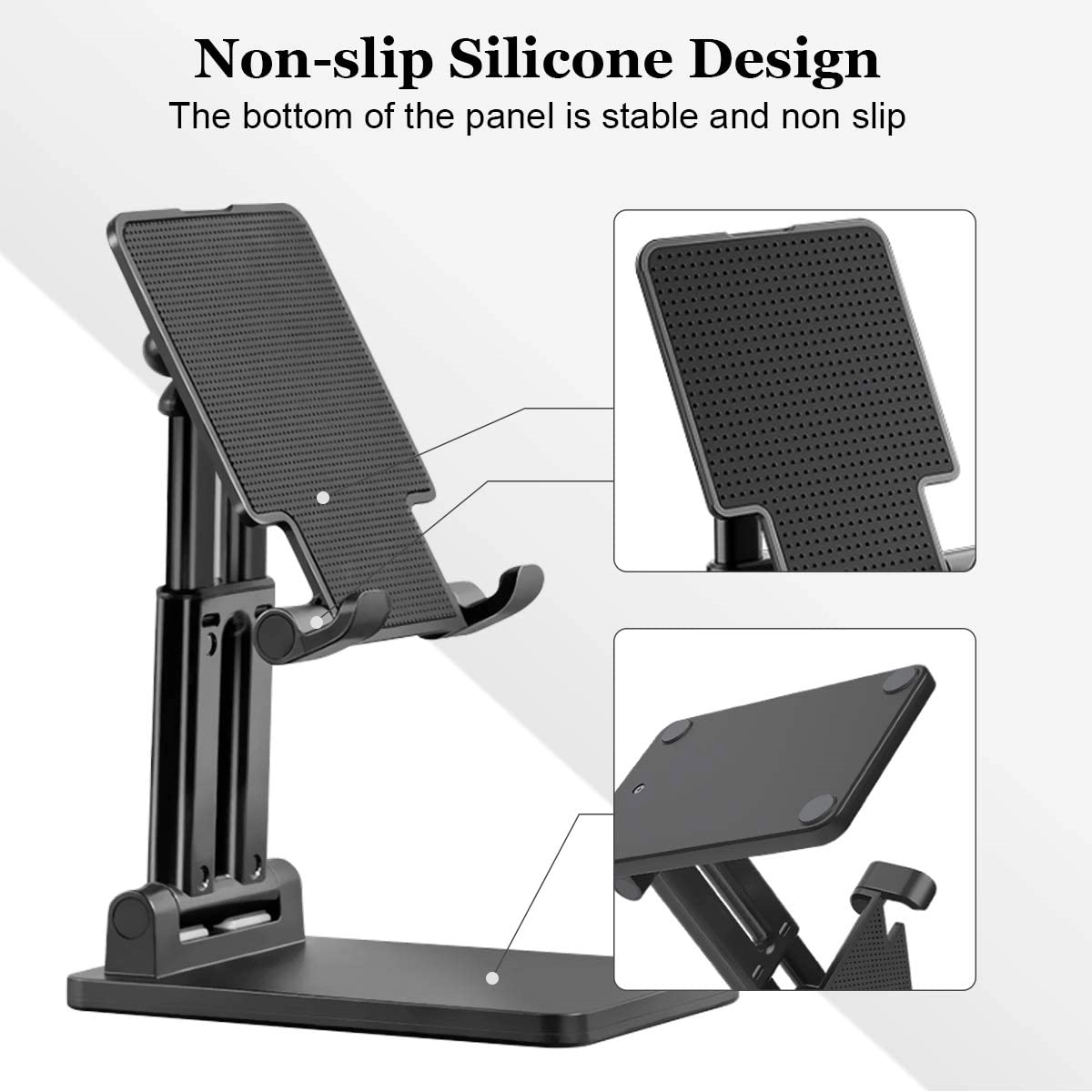 Adjustable Angle Height Cell Phone Stand 3