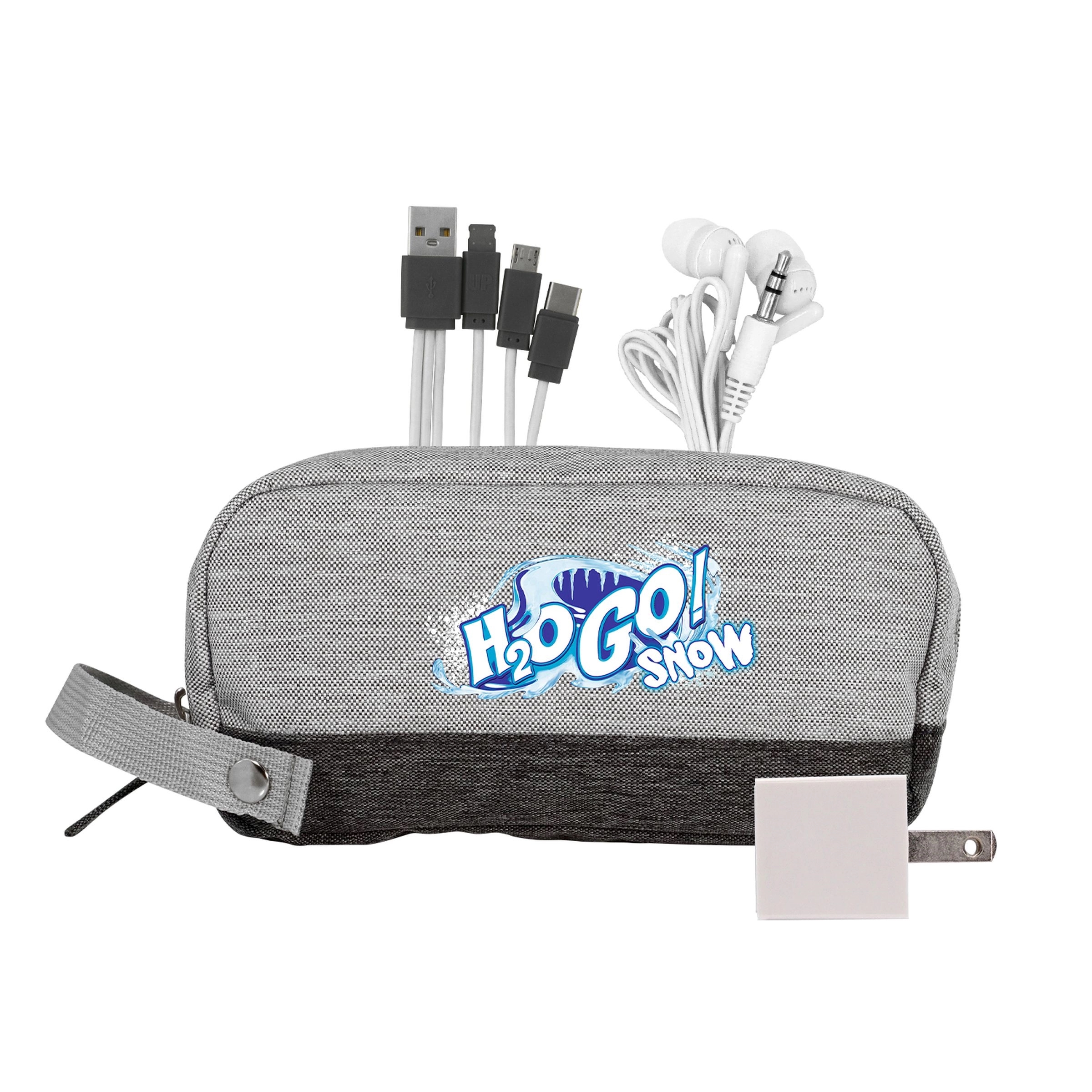 Bay Two Tone Wall Charging Travel Set 16