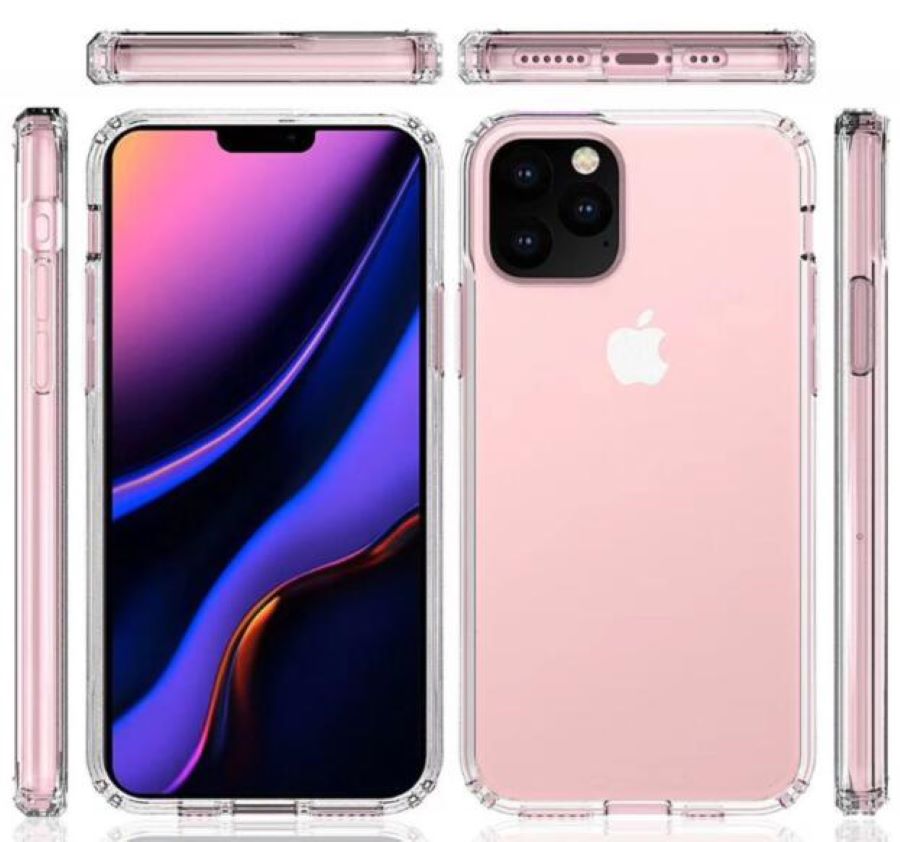 iPhone 11 Pro Clear Hard Shell Case w/TPU Bumpers 3