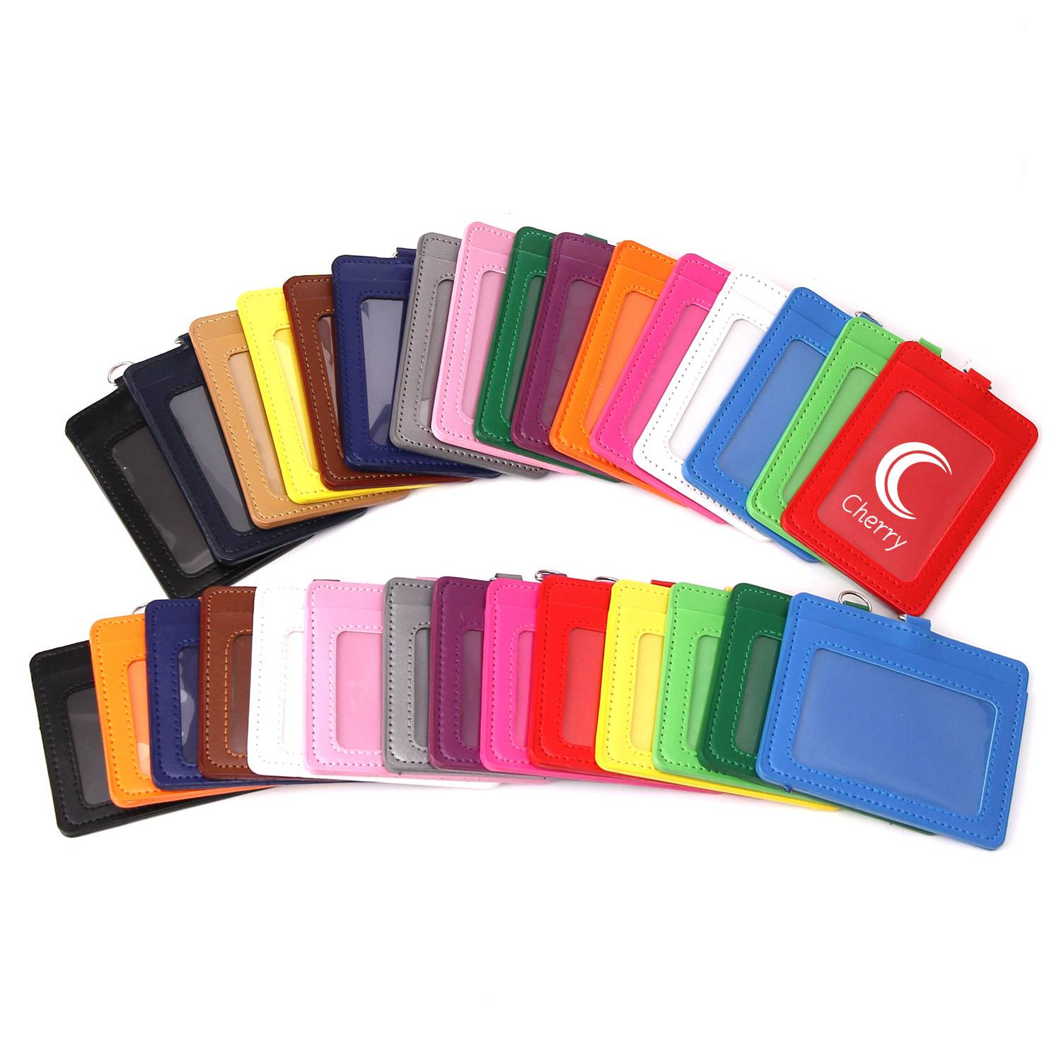 Double Card Position Badge Holder 2