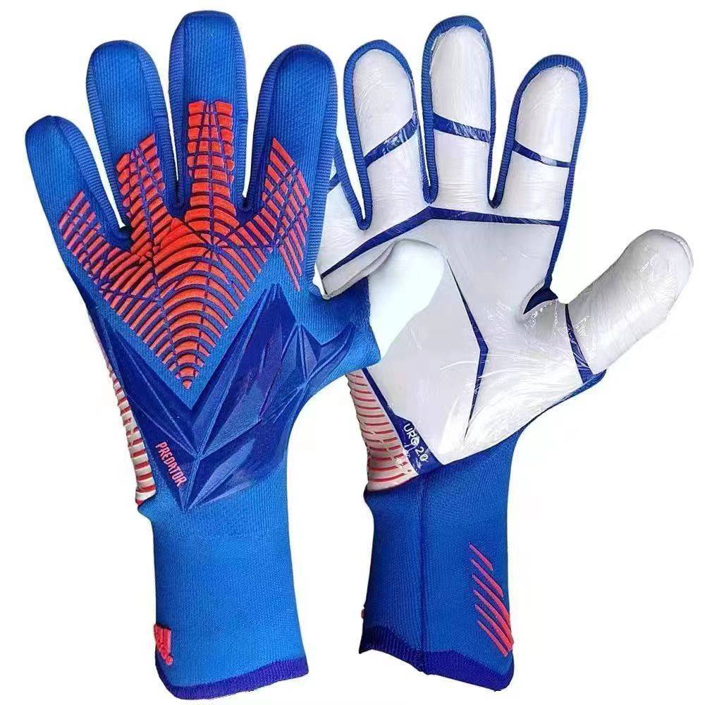 Adult and children's latex football goalkeeper gloves 5