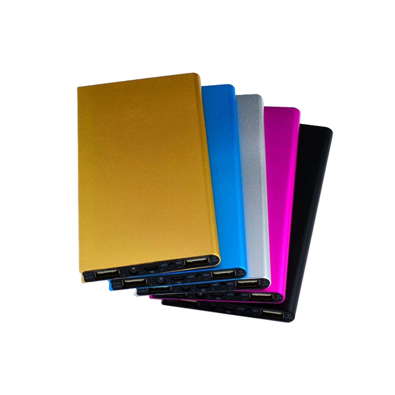 4000mAh Slim Aluminum Power Bank 5