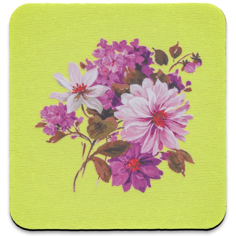 4 Inch Square Foam Coasters 16