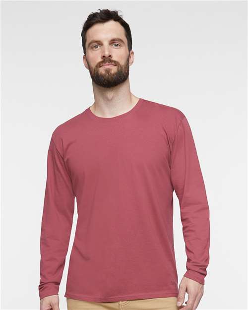 Unisex Fine Jersey Long Sleeve Tee - 6918 17