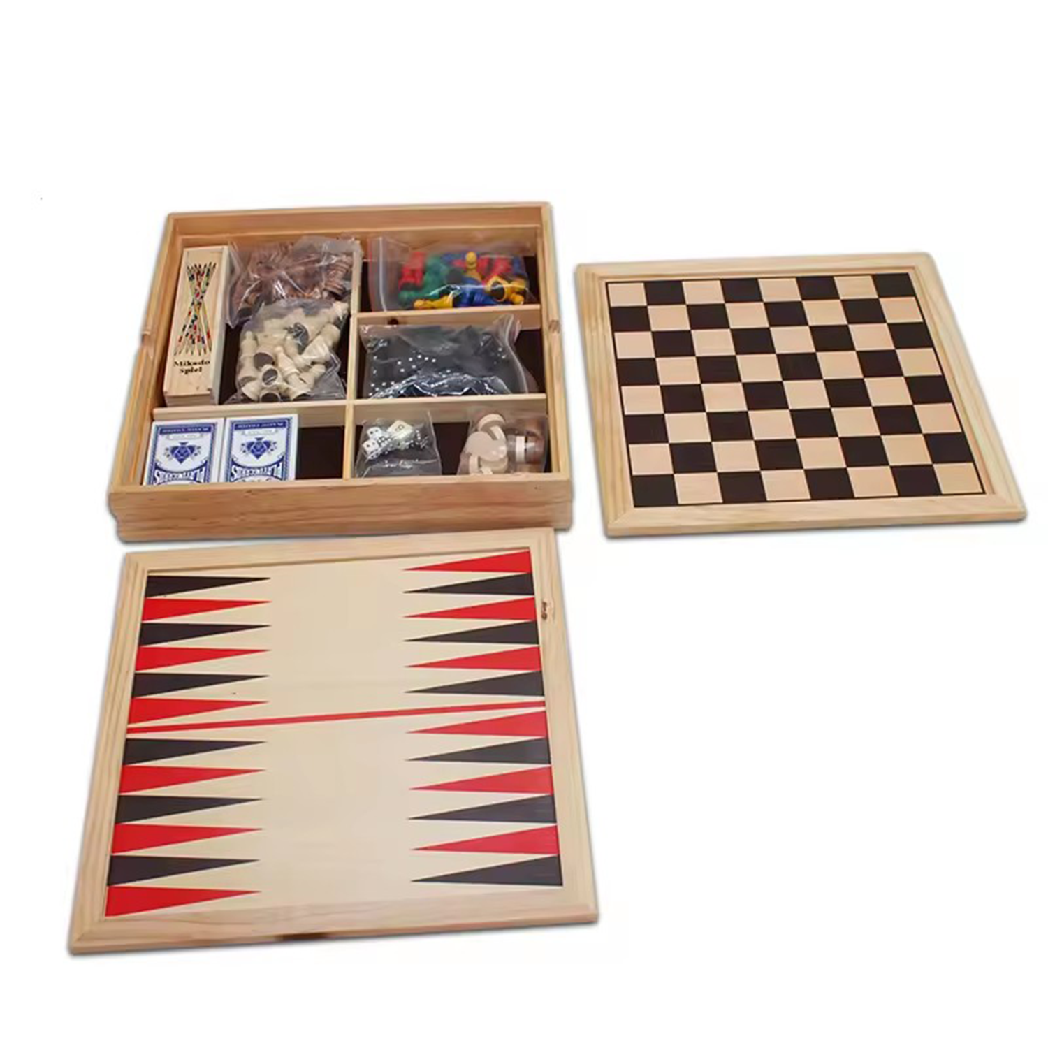 9 In 1 Both Backgammon And Chess Game Set 4