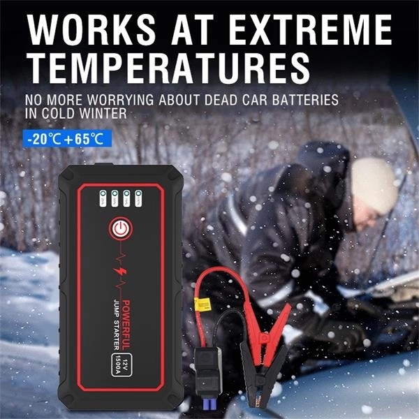 12V Emergency Power Supply Car Jump Starter 7