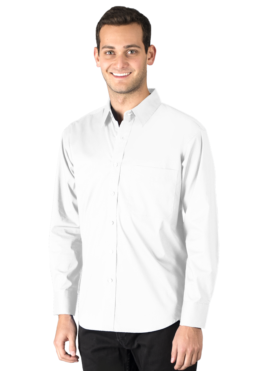 Men's L/S Superblend Untucked Shirt 4
