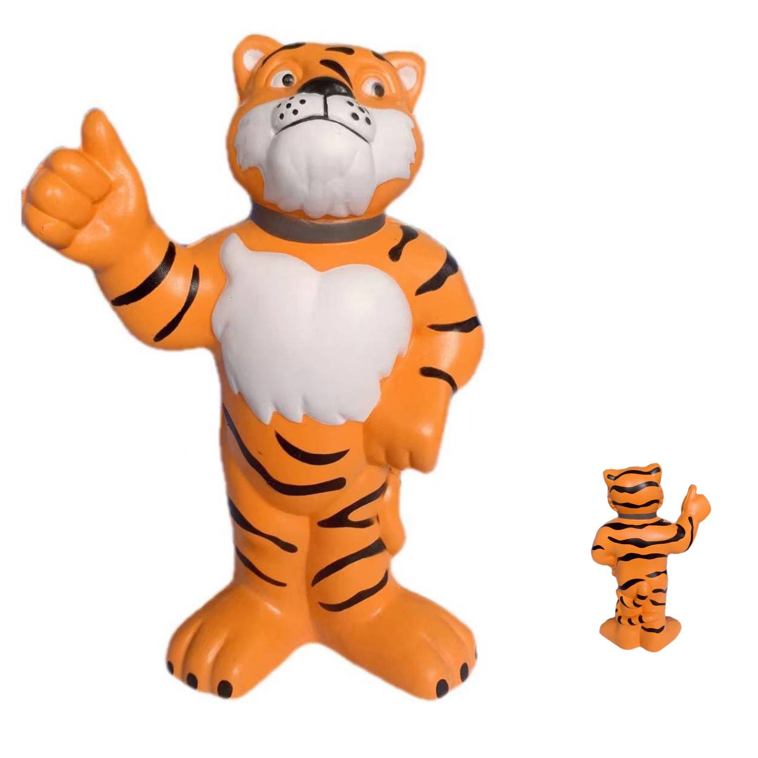 PU Foam Thumbs Up Tiger Mascot Stress Reliever Toy 5