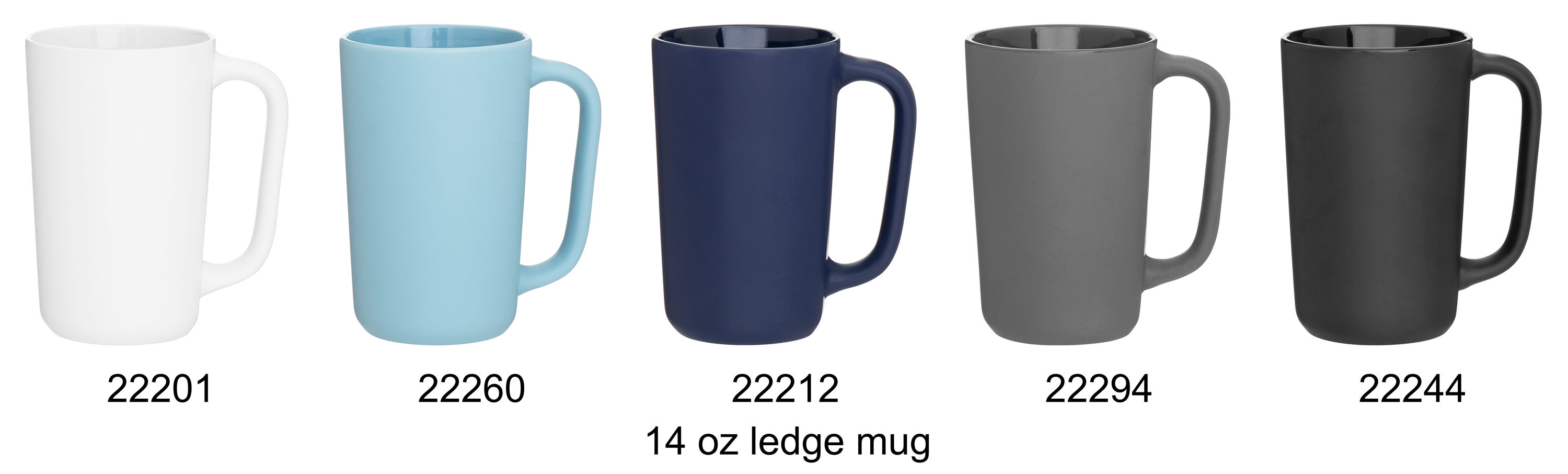 14 oz ledge mug