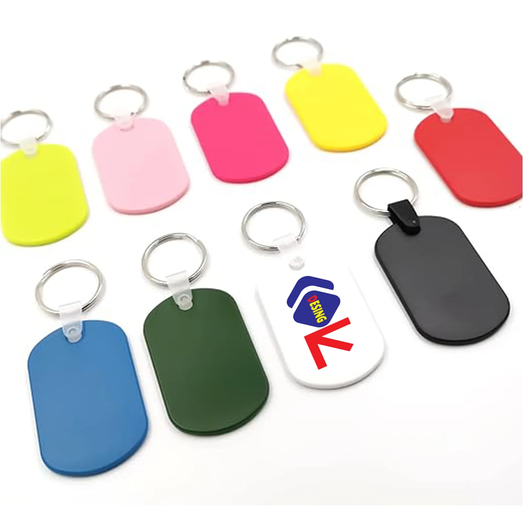 PVC Flexible Key Tag