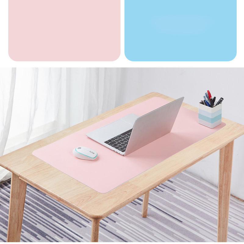 Large PU Leather Laptop Desk Pad Mouse Pad 7