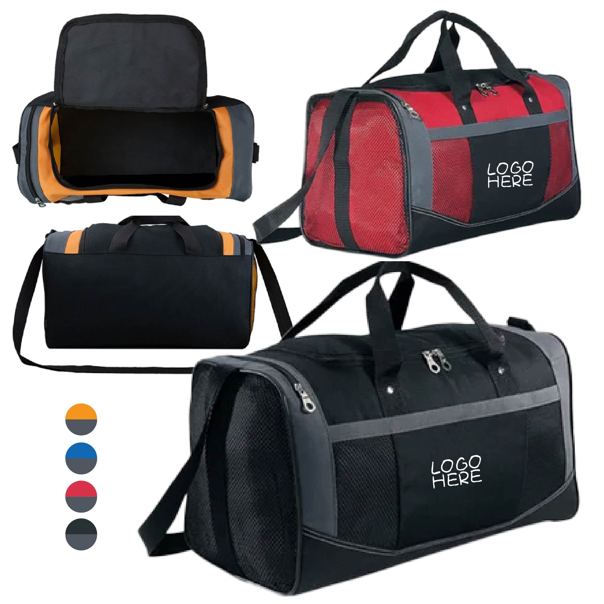 Duffle Bag w/Detachable Shoulder Strap 2