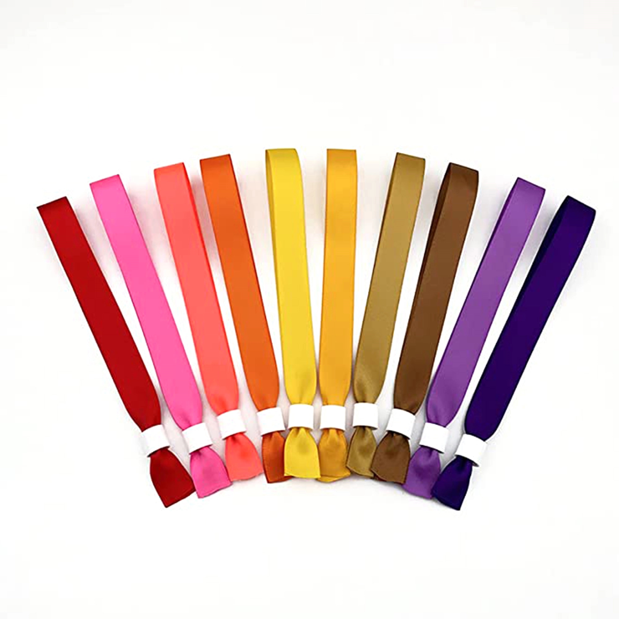 Advertising Polyester Cloth Event Wristband MOQ 200pcs 2