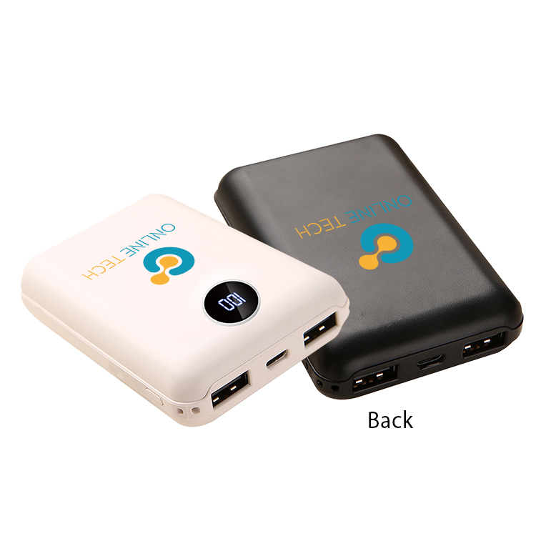 10000mAh Digital Display Power Bank with Dual USB Ports 2