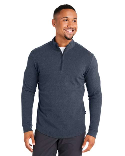 Men's Emery Quarter-Zip Pullover - SWE500, custom hoodie or sweatshirt with logo imprint 13