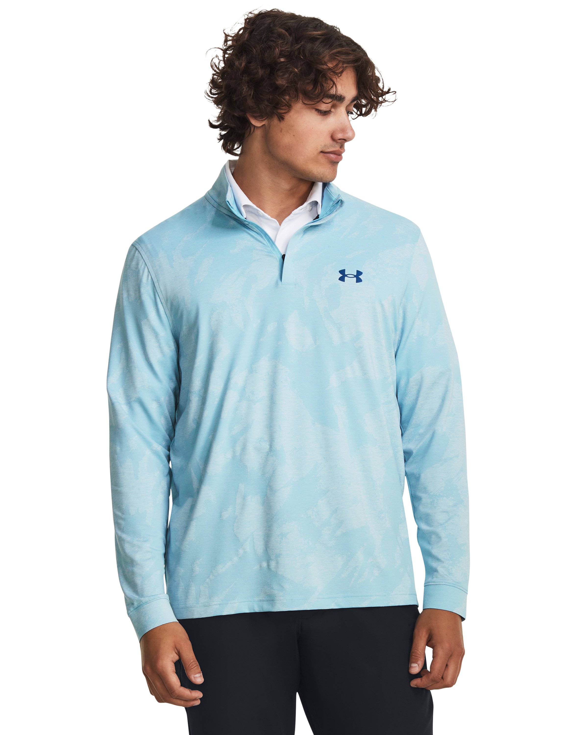UA Playoff Jacquard Men's Zip 3