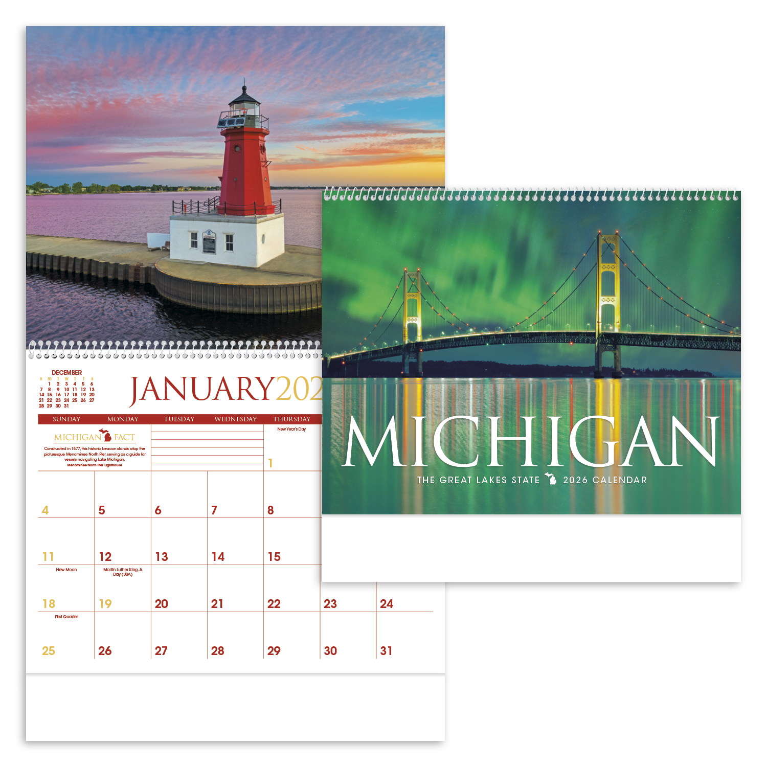 Triumph® Calendars Michigan Calendar 25