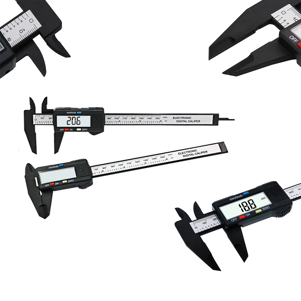Carbon Fiber Digital Caliper Measuring Tool 1