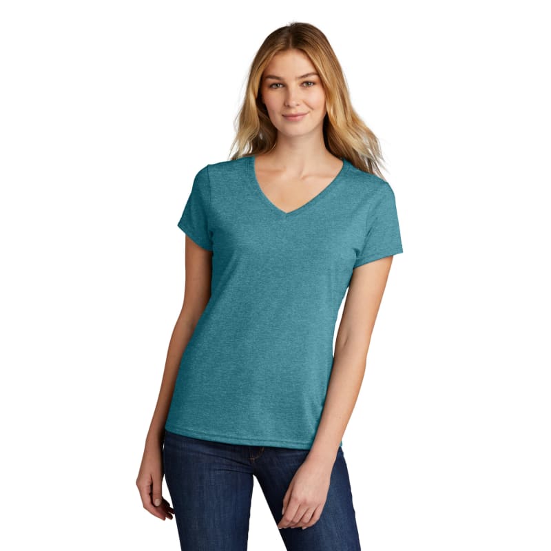 Port & Company Women's Tri-Blend V-Neck Tee. 18