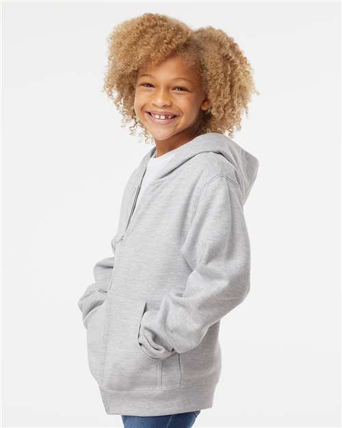 Youth Midweight Full-Zip Hooded Sweatshirt - SS4001YZ 25