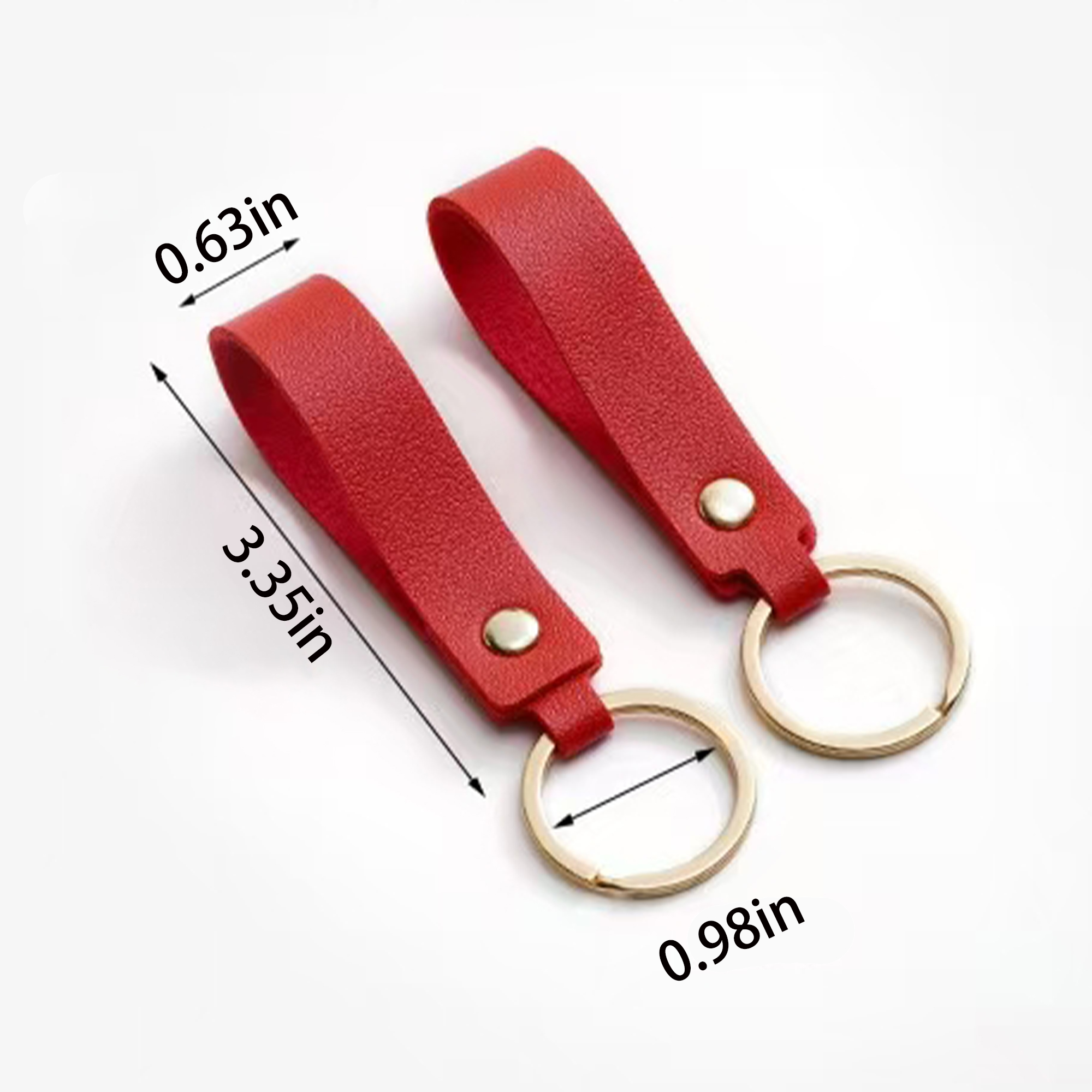Leather Custom Keychain 2