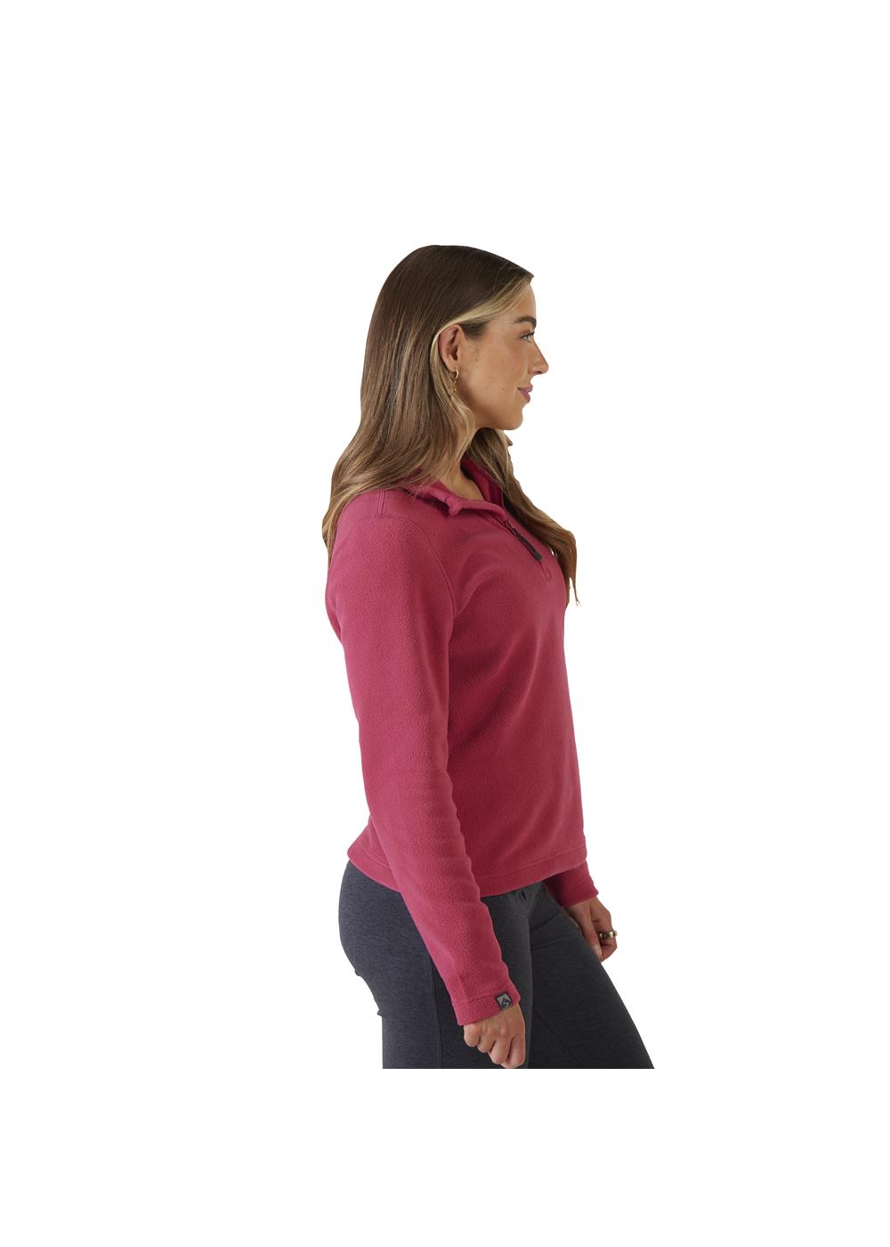Storm Creek Women's Fireside Fleece Microfleece Quarter Zip 18