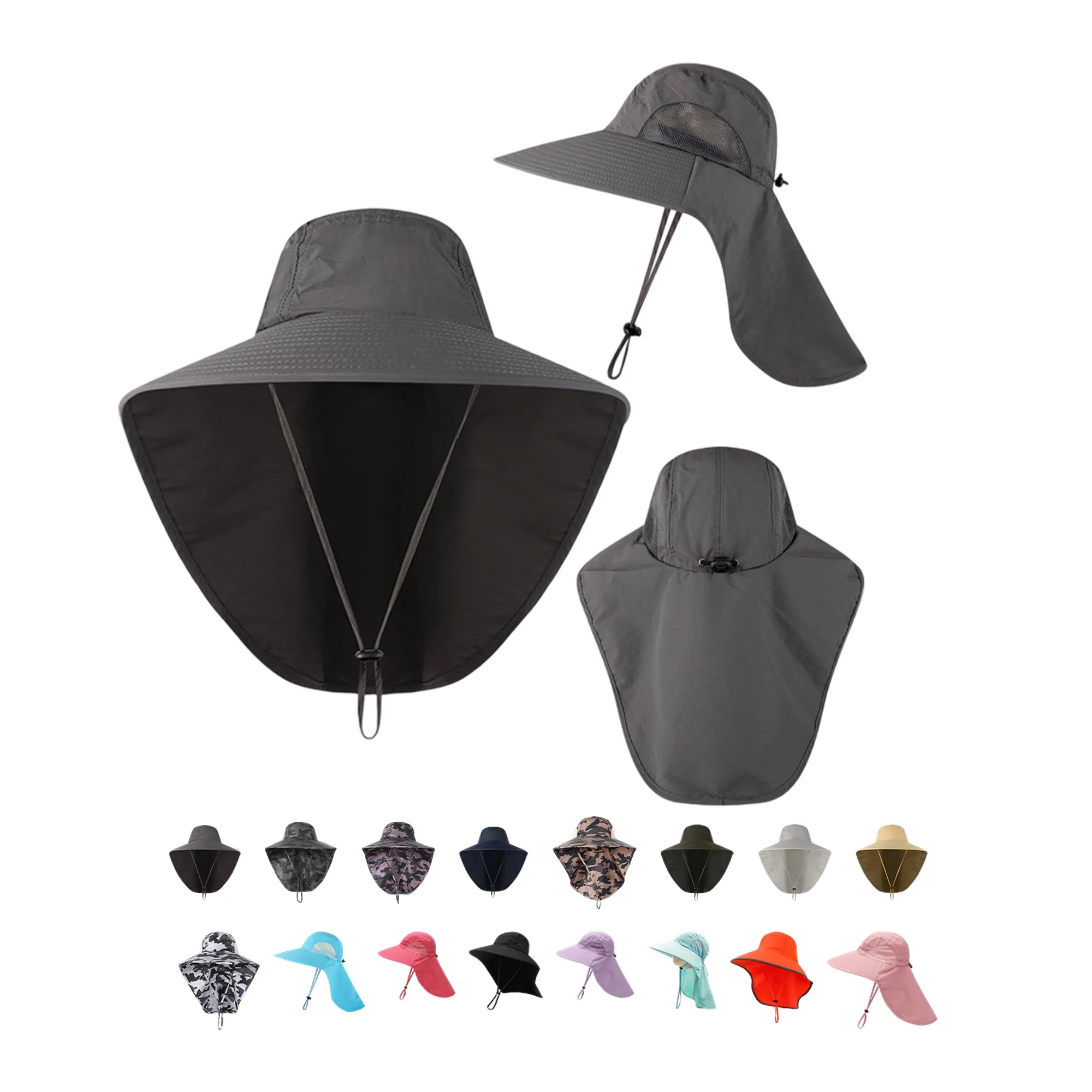 Nylon Sun Hat 16