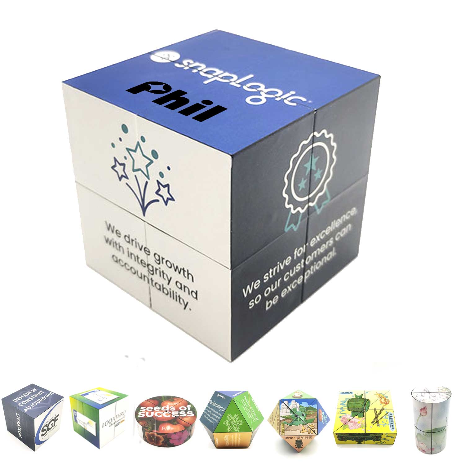 Custom Logo Rubik's Cube Stickers 15